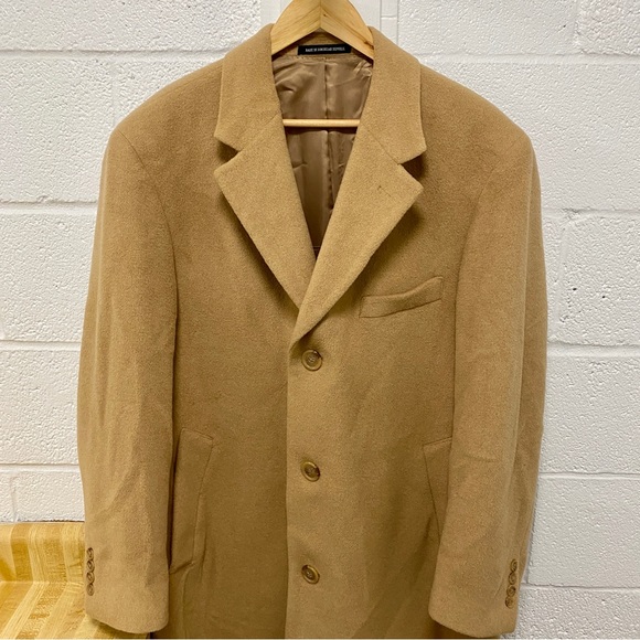Ralph Lauren Camel Hair Coat 40R - Picture 2 of 16